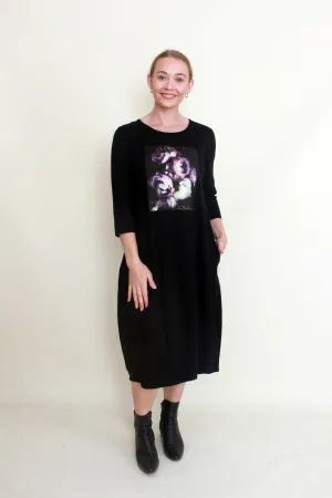 Clothings Cashews - DRS122/F16 3/4 Sleeve Cocoon Dress Dresses women dresses dress stores