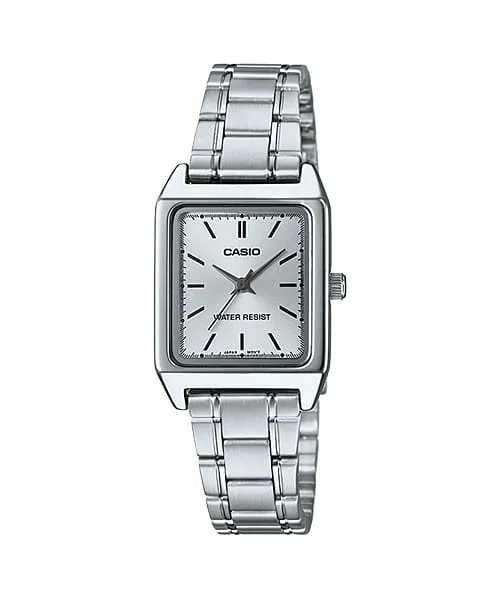 Casio Analog Silver Stainless Steel Watch LTPV007D-7E 