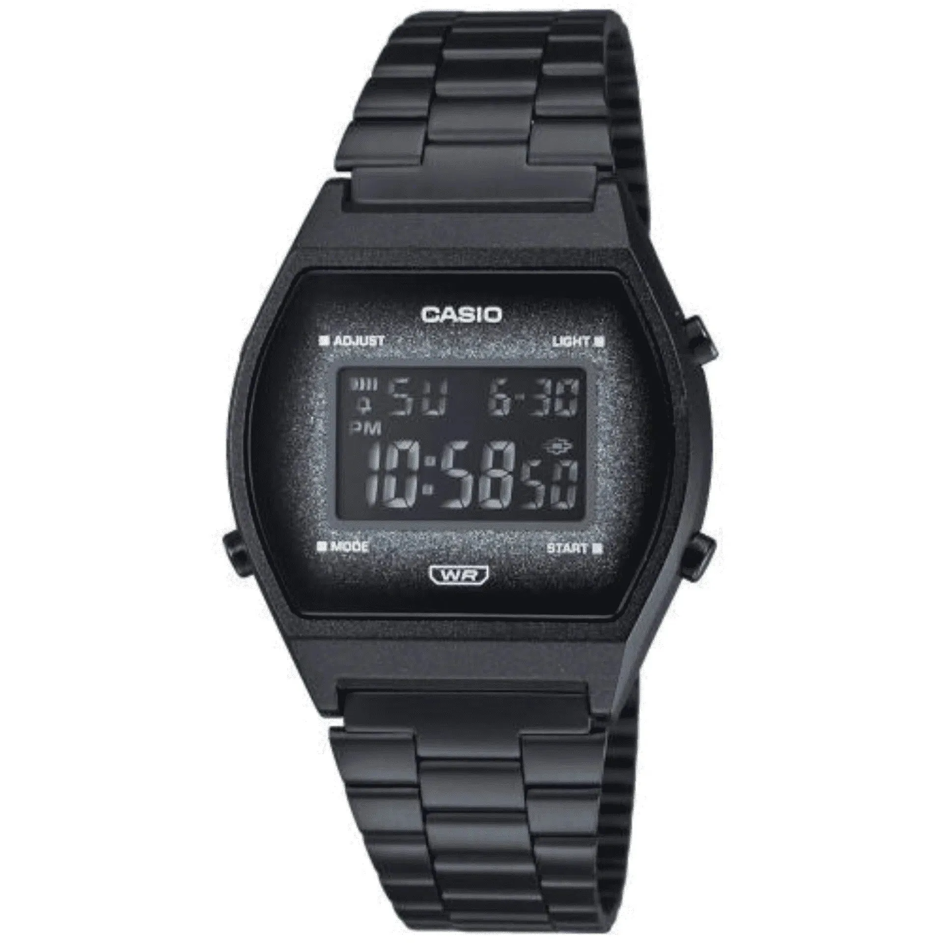 Casio B640WBG-1BDF Black Stainless Strap Watch for Men and Women Affordable casual watches Sporty casual watches Affordable luxury casual watches
