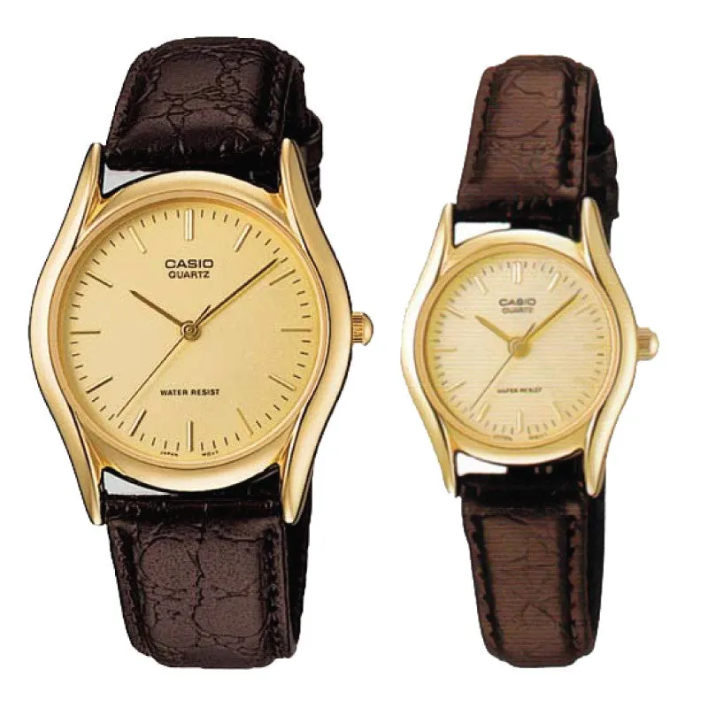 Casio Couple Watch MTP1094Q-9A LTP1094Q-9A 