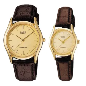 Casio Couple Watch MTP1094Q-9A LTP1094Q-9A 