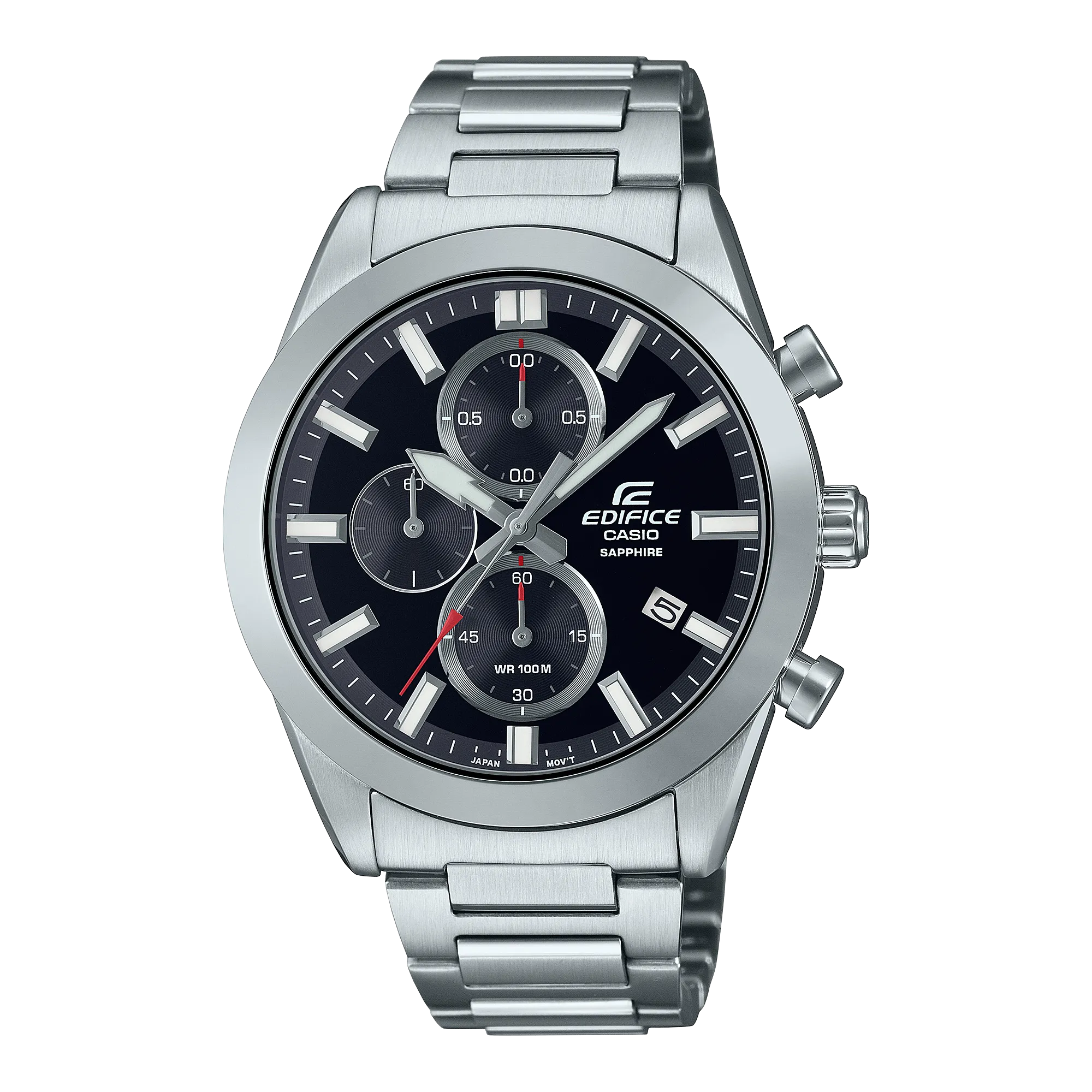 Casio Edifice Standard Chronograph Stainless Steel Watch EFB710D-1A 