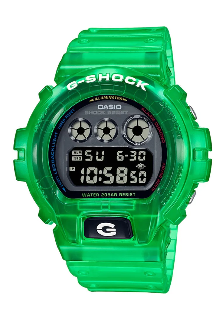Casio G-shock DW-6900JT-3DR Digital Rubber Strap Watch For Men Affordable casual watches Sporty casual watches Affordable luxury casual watches