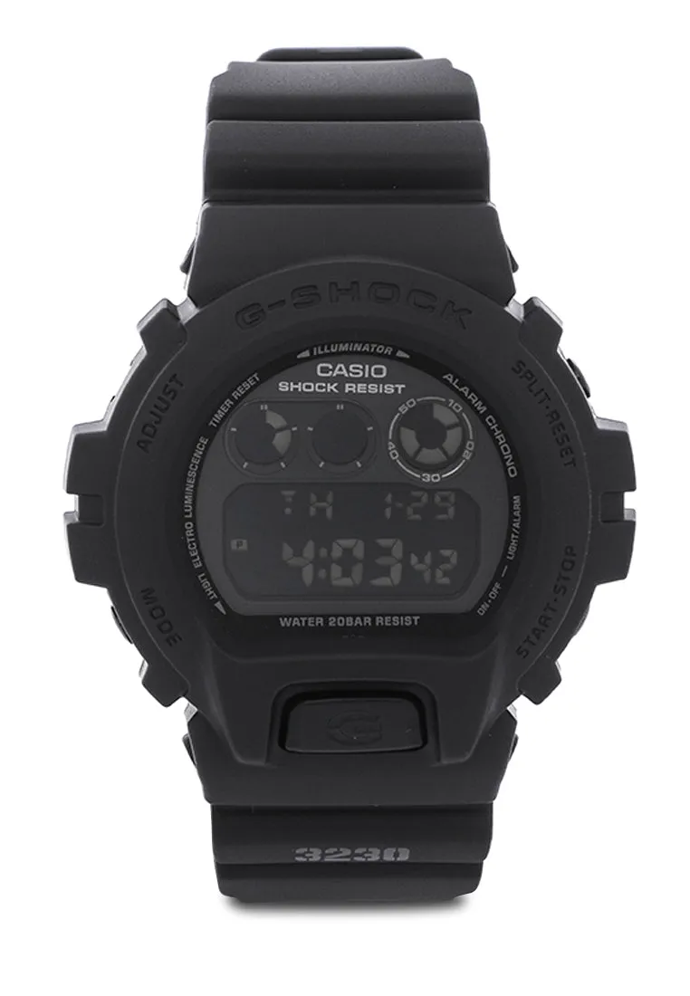 Casio G-shock DW-6900MS-1DR Digital Rubber Strap Watch For Men Affordable casual watches Sporty casual watches Affordable luxury casual watches