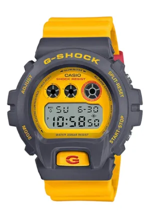 Casio G-shock DW-6900Y-9DR Digital Rubber Strap Watch For Men Affordable casual watches Sporty casual watches Affordable luxury casual watches