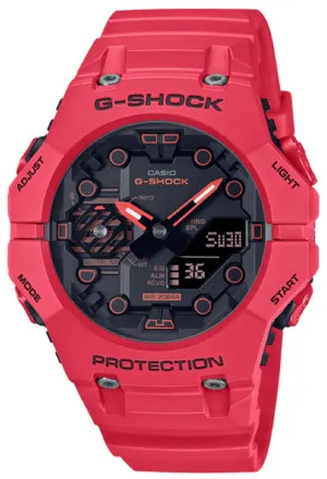 Casio G-shock GA-B001-4A Digital Analog Rubber Strap Watch For Men Affordable casual watches Sporty casual watches Affordable luxury casual watches