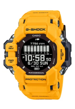Casio G-shock Rangeman GPR-H1000-9DR Digital Rubber Strap Watch For Men Affordable casual watches Sporty casual watches Affordable luxury casual watches