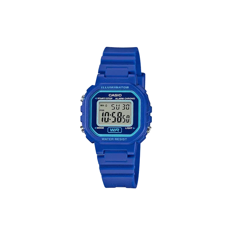Casio LA-20WH-2ADF Blue Resin Watch for Women Affordable casual watches Sporty casual watches Affordable luxury casual watches