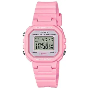 Casio LA-20WH-4A1DF Pink Resin Strap Watch for Women Affordable casual watches Sporty casual watches Affordable luxury casual watches