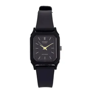 Casio LQ-142-1EDF Black Rubber Strap Watch for Women Affordable casual watches Sporty casual watches Affordable luxury casual watches
