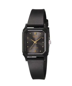 Casio LQ-142E-1ADF Black Rubber Strap Watch for Women Affordable casual watches Sporty casual watches Affordable luxury casual watches
