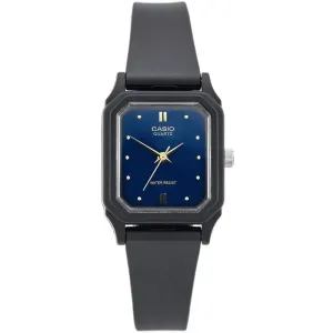 Casio LQ-142E-2ADF Black Rubber Strap Watch for Women Affordable casual watches Sporty casual watches Affordable luxury casual watches