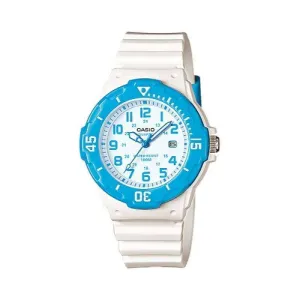 Casio LRW-200H-2B White Resin Strap Watch for Women Affordable casual watches Sporty casual watches Affordable luxury casual watches