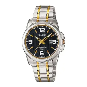 Casio LTP-1314SG-1AVDF Two Tone Stainless Steel Strap Watch for Women Affordable casual watches Sporty casual watches Affordable luxury casual watches