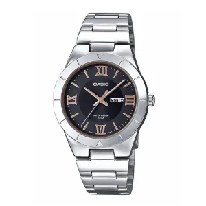Casio LTP-1410D-1A Silver Stainless Watch for Women Affordable casual watches Sporty casual watches Affordable luxury casual watches