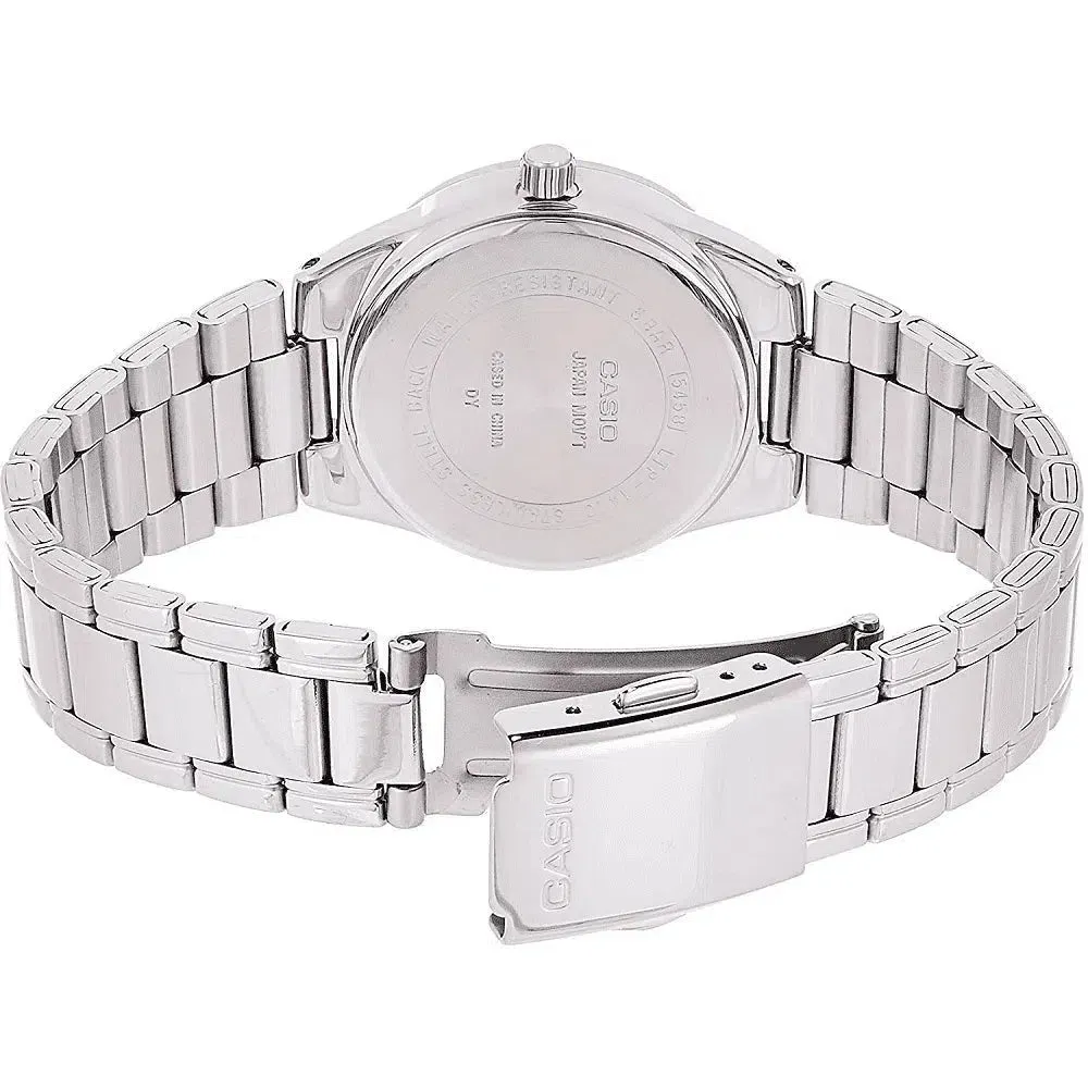 Casio LTP-1410D-4A Silver Stainless Watch for Women