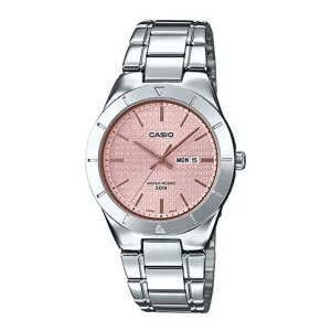 Casio LTP-1410D-4A2 Silver Stainless Watch for Women Affordable casual watches Sporty casual watches Affordable luxury casual watches