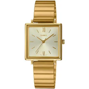 Casio LTP-E155G-9A Gold Stainless Watch for Women Affordable casual watches Sporty casual watches Affordable luxury casual watches
