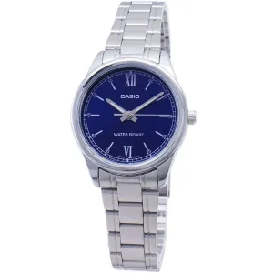 Casio LTP-V005D-2B2 Silver Stainless Watch for Women Affordable casual watches Sporty casual watches Affordable luxury casual watches