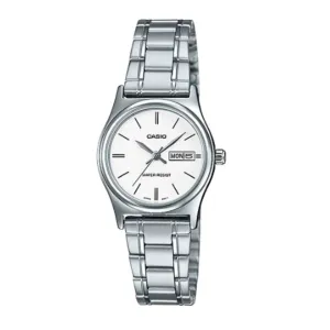 Casio LTP-V006D-7B2 Silver Stainless Watch for Women Affordable casual watches Sporty casual watches Affordable luxury casual watches