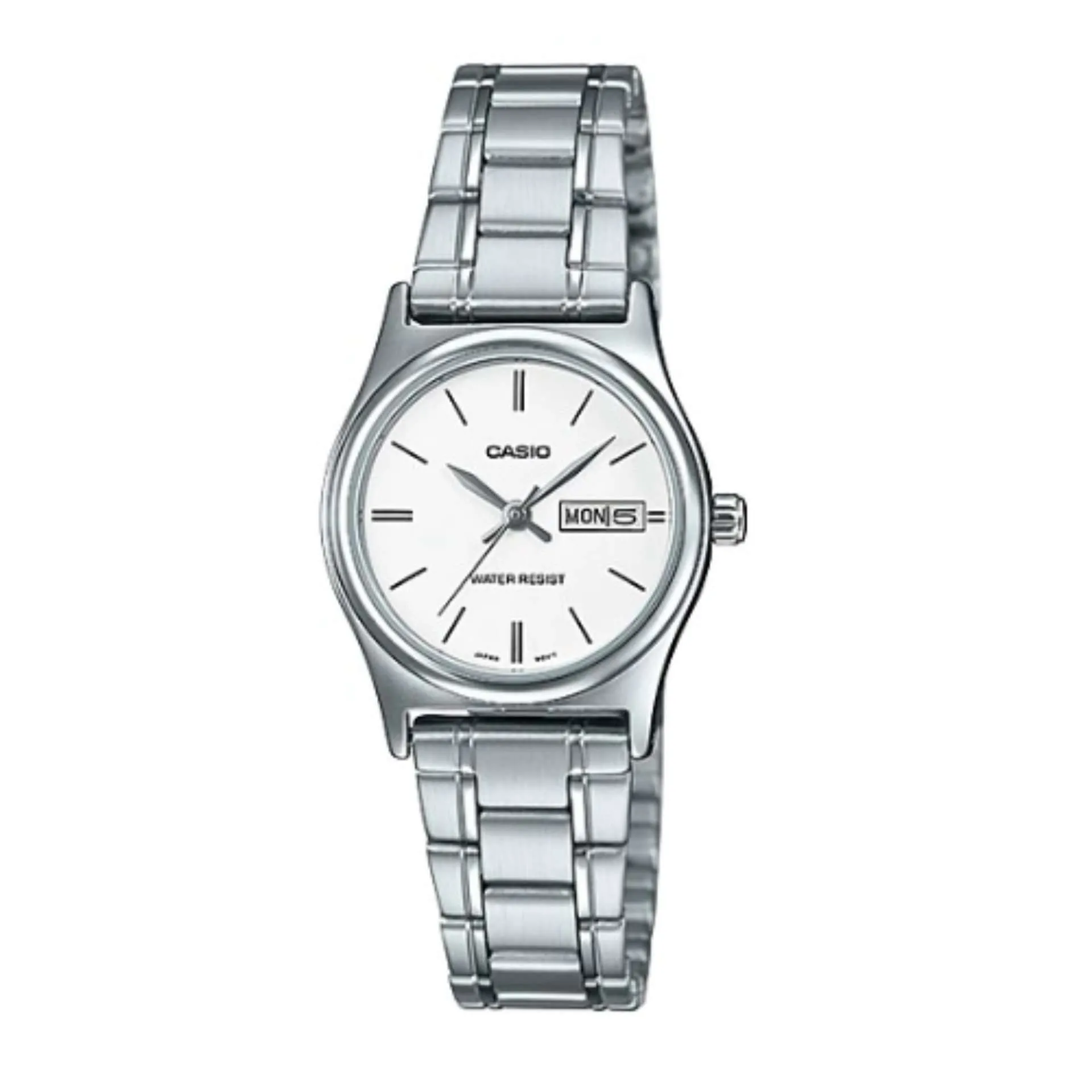 Casio LTP-V006D-7B2 Silver Stainless Watch for Women Affordable casual watches Sporty casual watches Affordable luxury casual watches