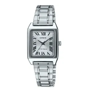 Casio LTP-V007D-7B Silver Stainless Watch for Women Affordable casual watches Sporty casual watches Affordable luxury casual watches