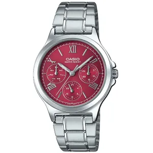 Casio LTP-V300D-4A2 Siver Stainless Watch for Women Affordable casual watches Sporty casual watches Affordable luxury casual watches