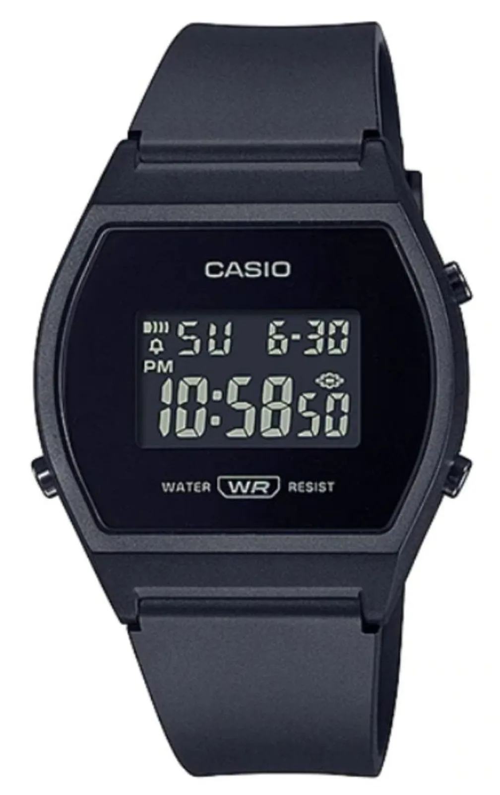 Casio LW-204-1BDF Black Resin Strap Watch for Women Affordable casual watches Sporty casual watches Affordable luxury casual watches
