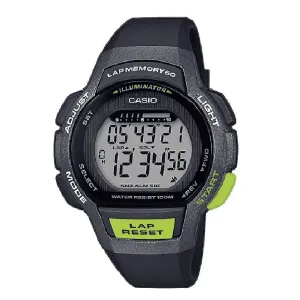 Casio LWS-1000H-1A Black Resin Unisex Watch Affordable casual watches Sporty casual watches Affordable luxury casual watches