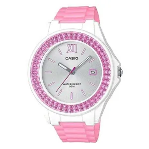Casio LX-500H-4E3VDF Pink Resin Strap Watch for Women Affordable casual watches Sporty casual watches Affordable luxury casual watches