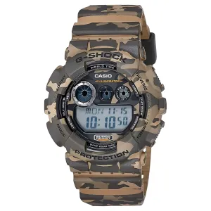 Casio Men's Digital Watch - G-Shock World Time Resin Strap Dive | GD120CM-5 Luxury Quartz Watch Quartz Watch Sale