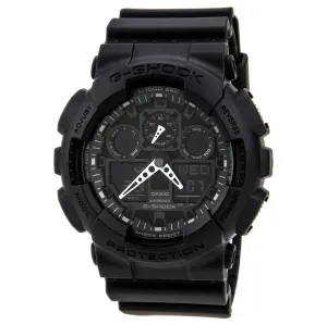 Casio Men's G-Shock Black Resin Strap Watch | GA100-1A1 Luxury Quartz Watch Quartz Watch Sale