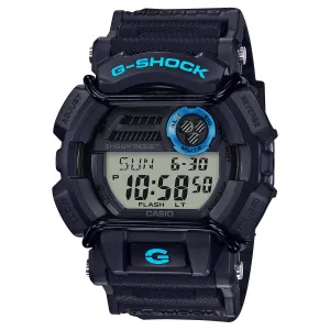 Casio Men's Watch - G-Shock Black and blue Digital Black Resin Strap Alarm| GD400-1B2 Luxury Quartz Watch Quartz Watch Sale