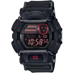 Casio Men's Watch - G-Shock Black and Purple Digital Black Resin Strap Alarm| GD400-1 Luxury Quartz Watch Quartz Watch Sale