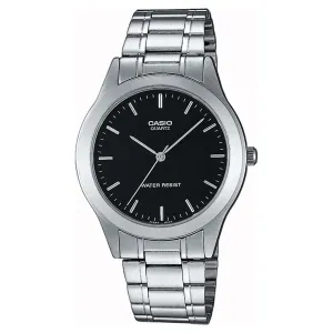 Casio MTP-1128A-1ARDF Silver Stainless Steel Strap Watch for Men Affordable casual watches Sporty casual watches Affordable luxury casual watches