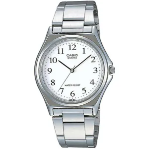 Casio MTP-1130A-7BRDF Silver Stainless Steel Strap Watch for Men Affordable casual watches Sporty casual watches Affordable luxury casual watches