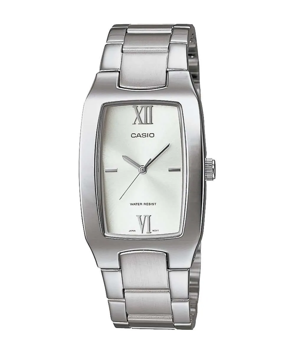 Casio MTP-1165A-7C2DF Silver Stainless Steel Strap Watch for Men Affordable casual watches Sporty casual watches Affordable luxury casual watches