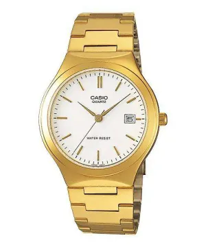 Casio MTP-1170N-7A Gold Plated Watch for Men Affordable casual watches Sporty casual watches Affordable luxury casual watches