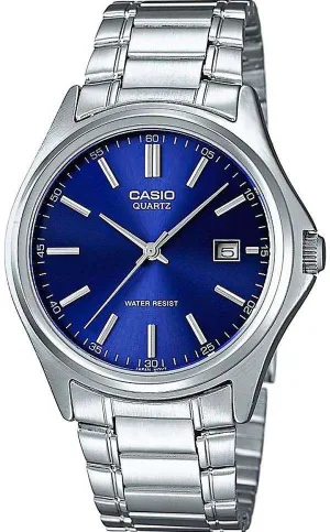 Casio MTP-1183A-2ADF Silver Stainless Steel Strap Watch for Men Affordable casual watches Sporty casual watches Affordable luxury casual watches