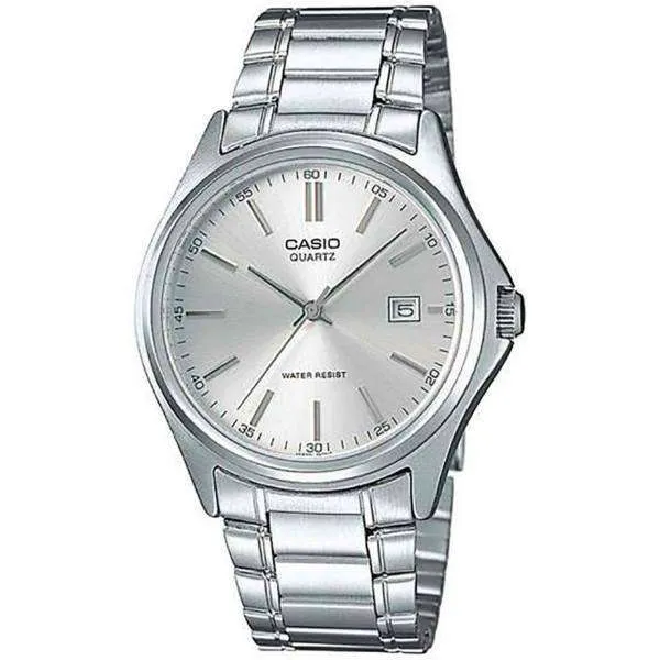 Casio MTP-1183A-7ADF Silver Stainless Steel Strap Watch for Men Affordable casual watches Sporty casual watches Affordable luxury casual watches