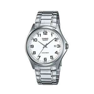 Casio MTP-1183A-7BDF Silver Stainless Steel Strap Watch for Men Affordable casual watches Sporty casual watches Affordable luxury casual watches