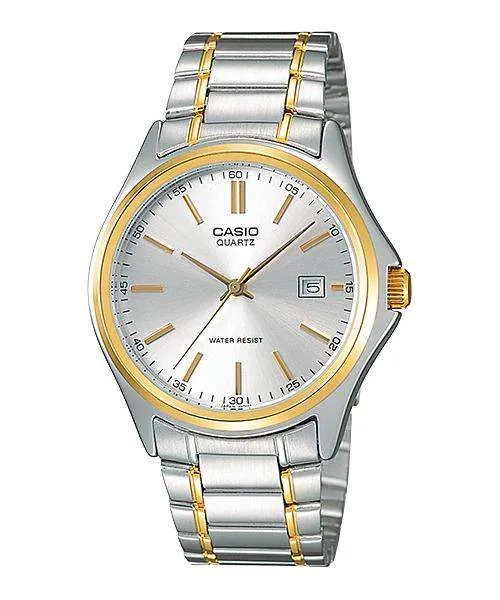 Casio MTP-1183G-7ADF Two Tone Stainless Steel Strap Watch for Men Affordable casual watches Sporty casual watches Affordable luxury casual watches