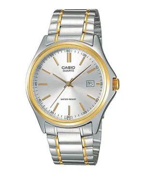 Casio MTP-1183G-7ADF Two Tone Stainless Steel Strap Watch for Men Affordable casual watches Sporty casual watches Affordable luxury casual watches