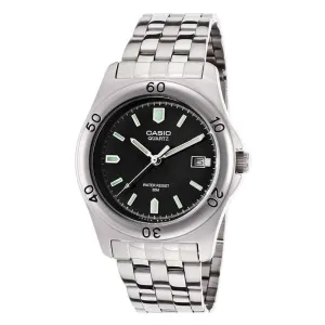 Casio MTP-1213A-1AVDF Silver Stainless Steel Strap Watch for Men Affordable casual watches Sporty casual watches Affordable luxury casual watches