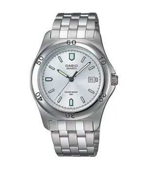 Casio MTP-1213A-7AVDF Silver Stainless Steel Strap Watch for Men Affordable casual watches Sporty casual watches Affordable luxury casual watches