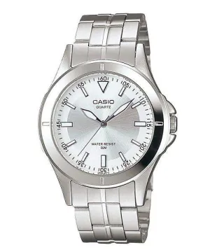Casio MTP-1214A-7AVDF Silver Stainless Steel Strap Watch for Men Affordable casual watches Sporty casual watches Affordable luxury casual watches