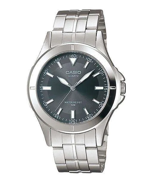 Casio MTP-1214A-8AVDF Silver Stainless Steel Strap Watch for Men Affordable casual watches Sporty casual watches Affordable luxury casual watches