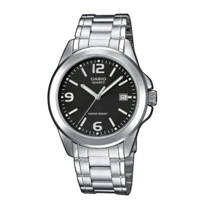 Casio MTP-1215A-1ADF Silver Stainless Steel Strap Watch for Men Affordable casual watches Sporty casual watches Affordable luxury casual watches