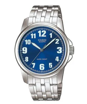 Casio MTP-1216A-2BDF Silver Stainless Steel Strap Watch for Men Affordable casual watches Sporty casual watches Affordable luxury casual watches