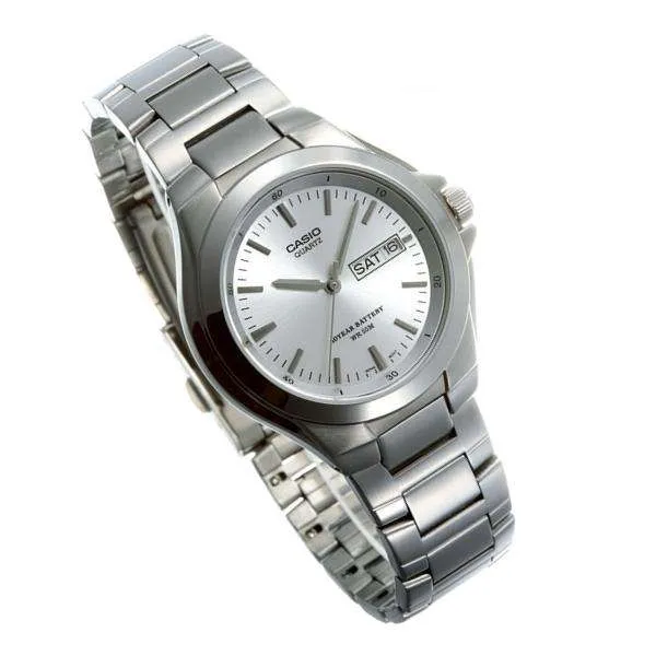 Casio MTP-1228D-7AVDF Silver Stainless Steel Strap Watch for Men